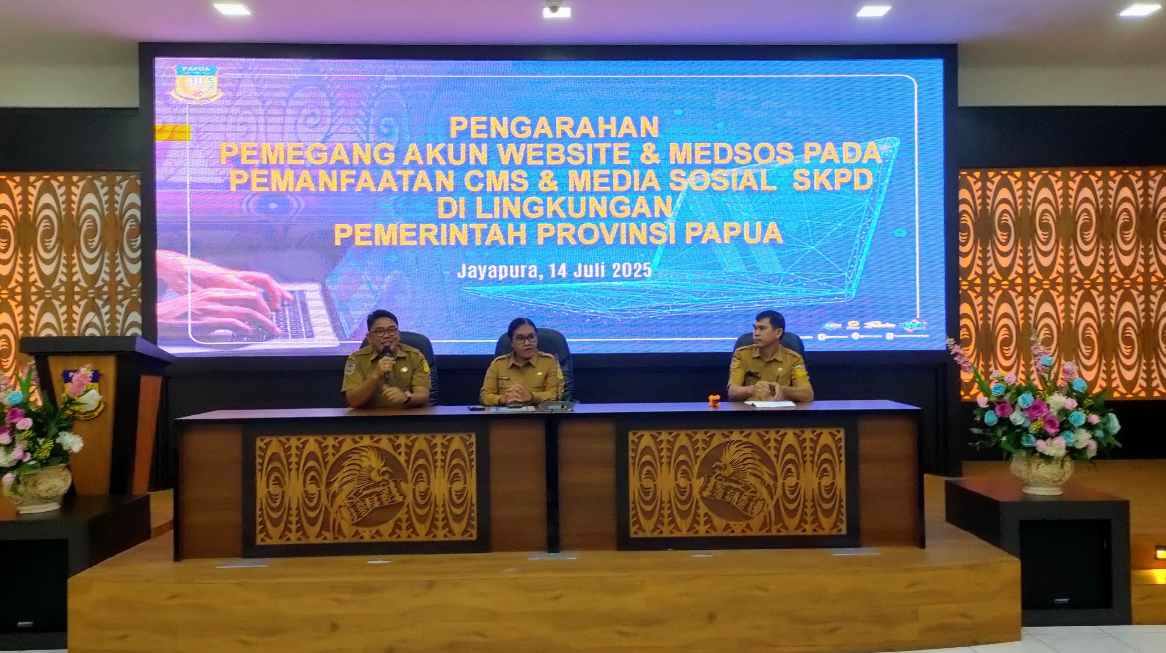 Kumpulkan Pemegang Akun Website dan Medsos SKPD, Pemprov Papua Dorong Peningkatan Citra Positif dan Kinerja Pemerintah di Mata Publik