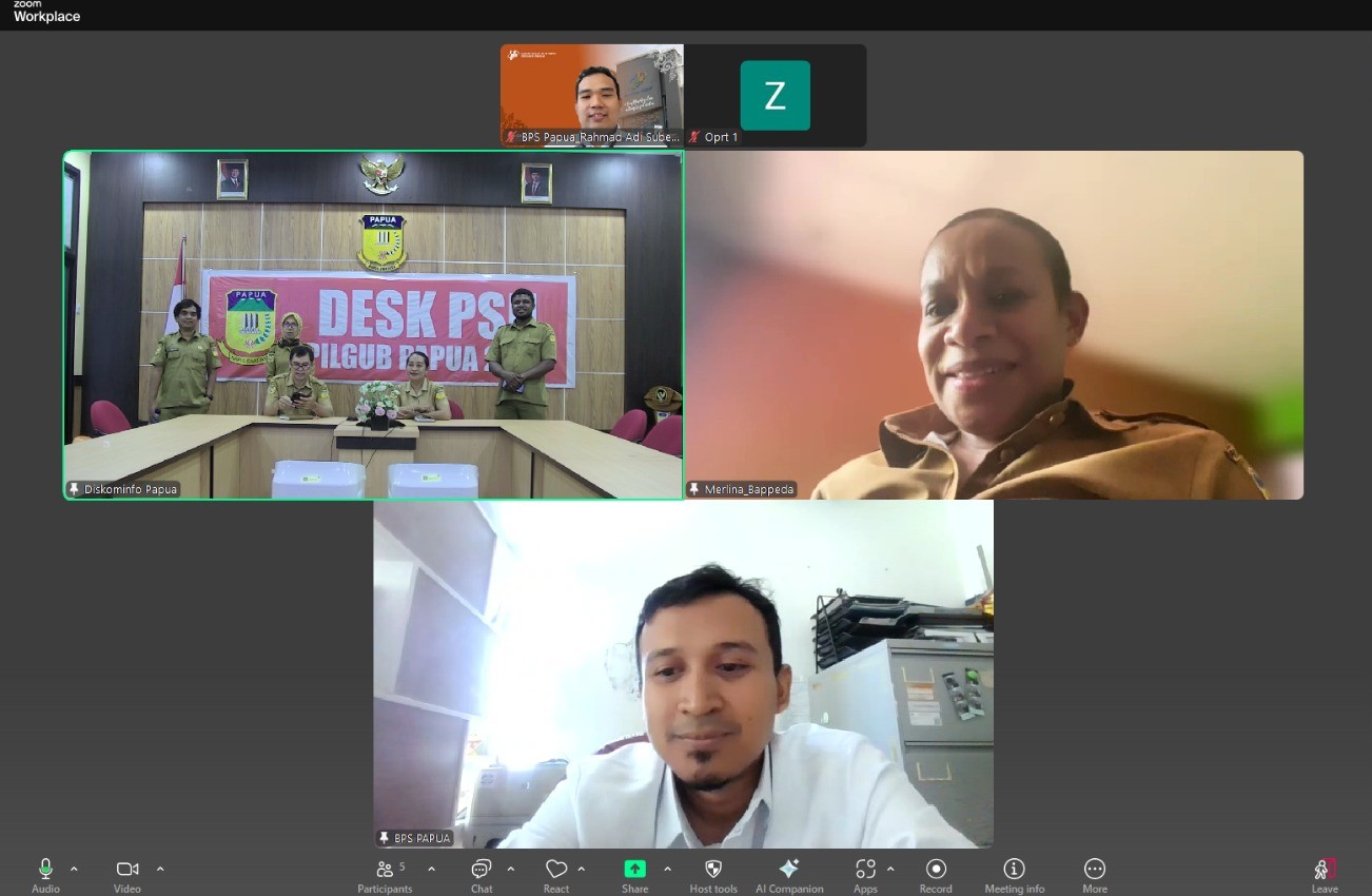 Rapat Koordinasi Bersama Diskominfo, Bapperida Dan BPS Dalam Rangka Persiapan Pemeriksaan Data Pada E-Walidata SIPD RI 