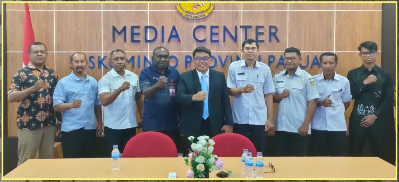 Diskominfo Papua Terima Kunjungan Ortal Papua Selatan Bahas Pemanfaatan Aplikasi Absensi Papua1